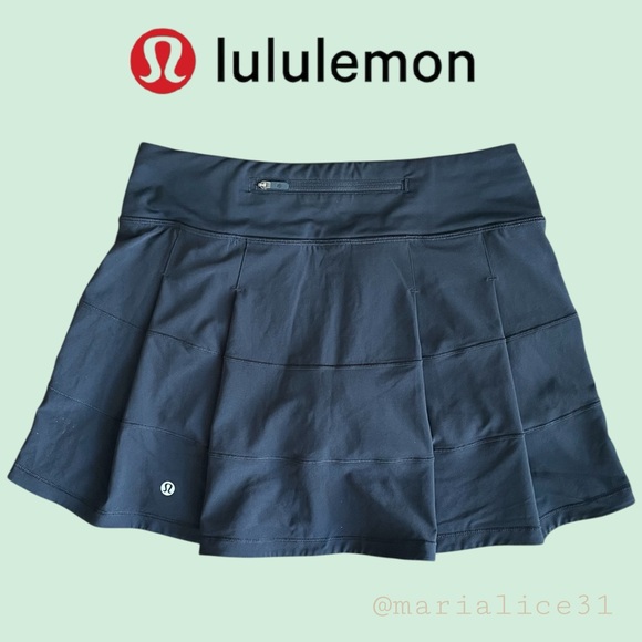 🔥Like New! Lululemon Athletica black skort. Size 4. - Picture 6 of 13